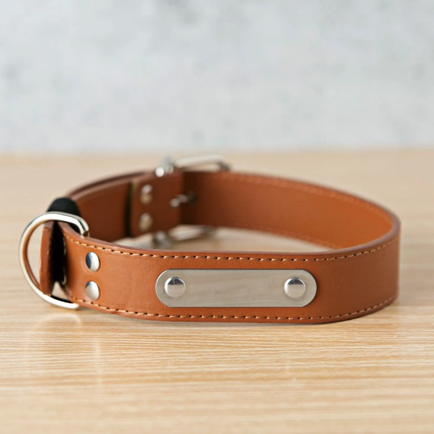 Personalized Leather Pet Collars