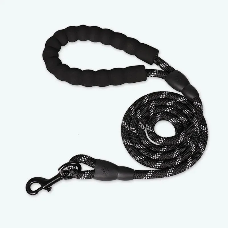 Pet Leash Reflective – Strong Dog Leash with Comfortable Padded Handle