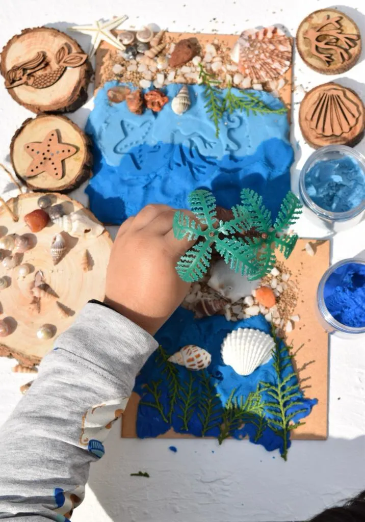 Play Dough Theme Kit | Calming Ocean