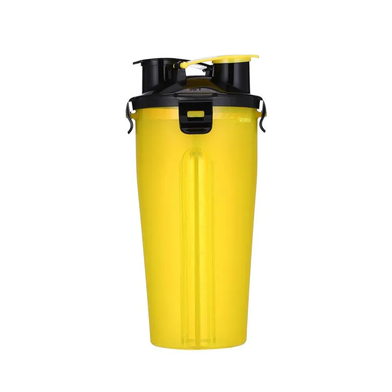 Portable Water Bottle Kettle with Fold Dog Food Bowl