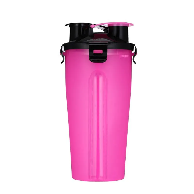 Portable Water Bottle Kettle with Fold Dog Food Bowl