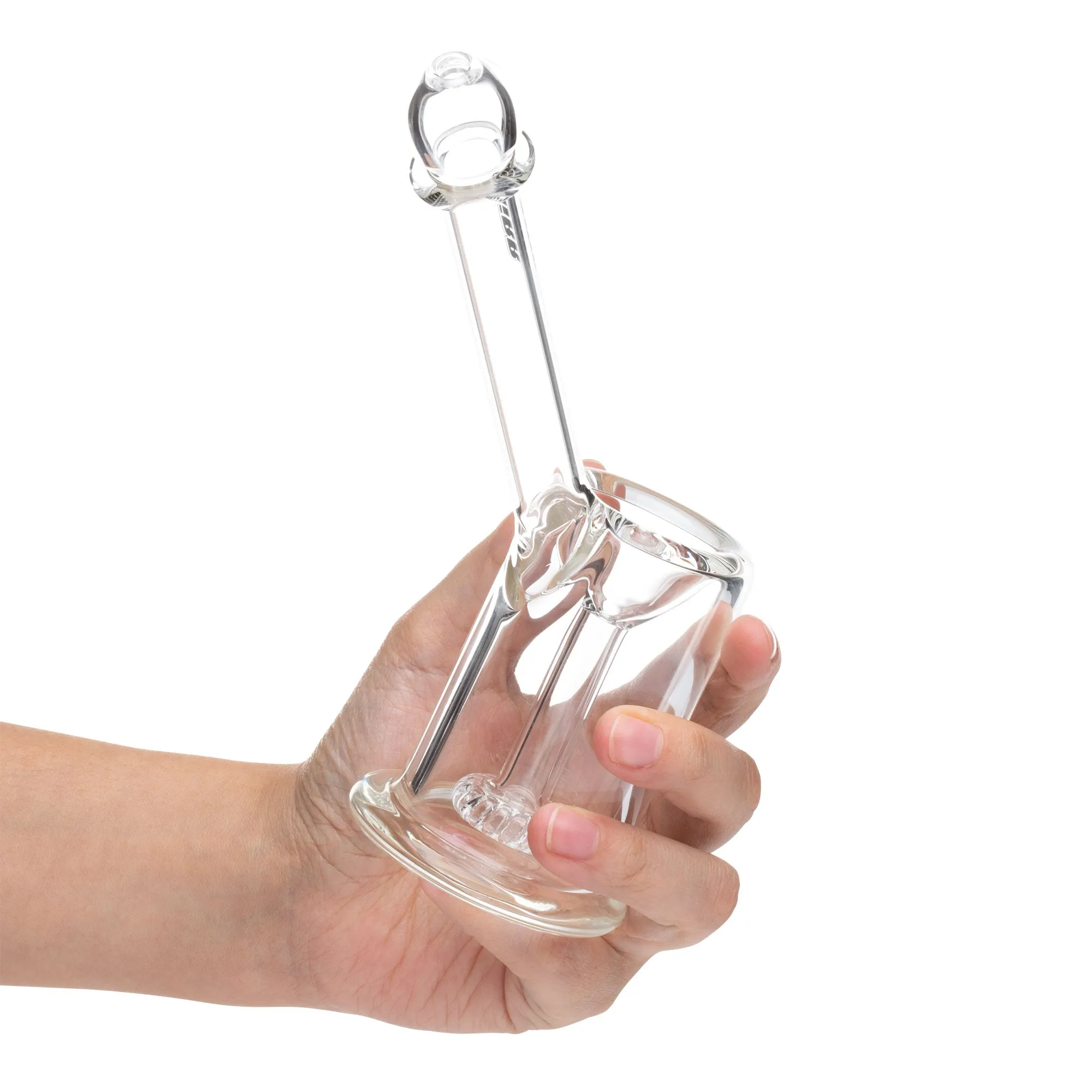 PÜRR Corn Cob Sherlock Glass Bubbler Pipe