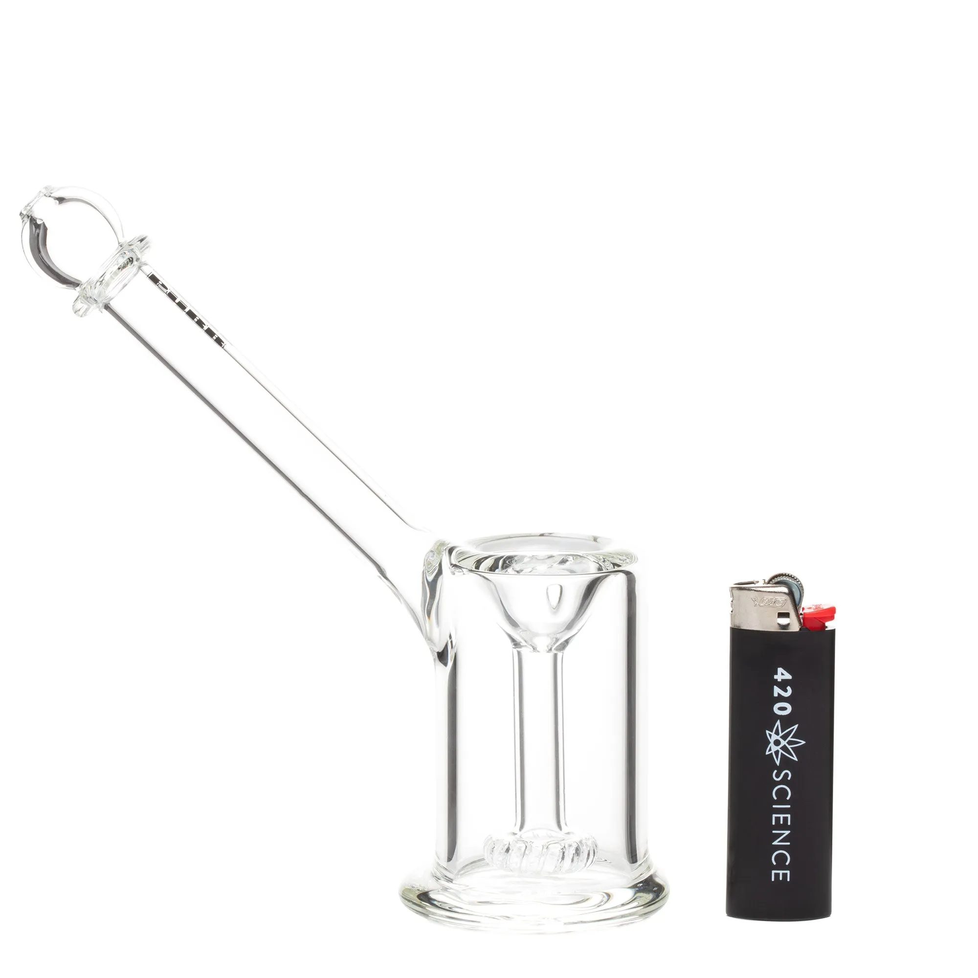 PÜRR Corn Cob Sherlock Glass Bubbler Pipe