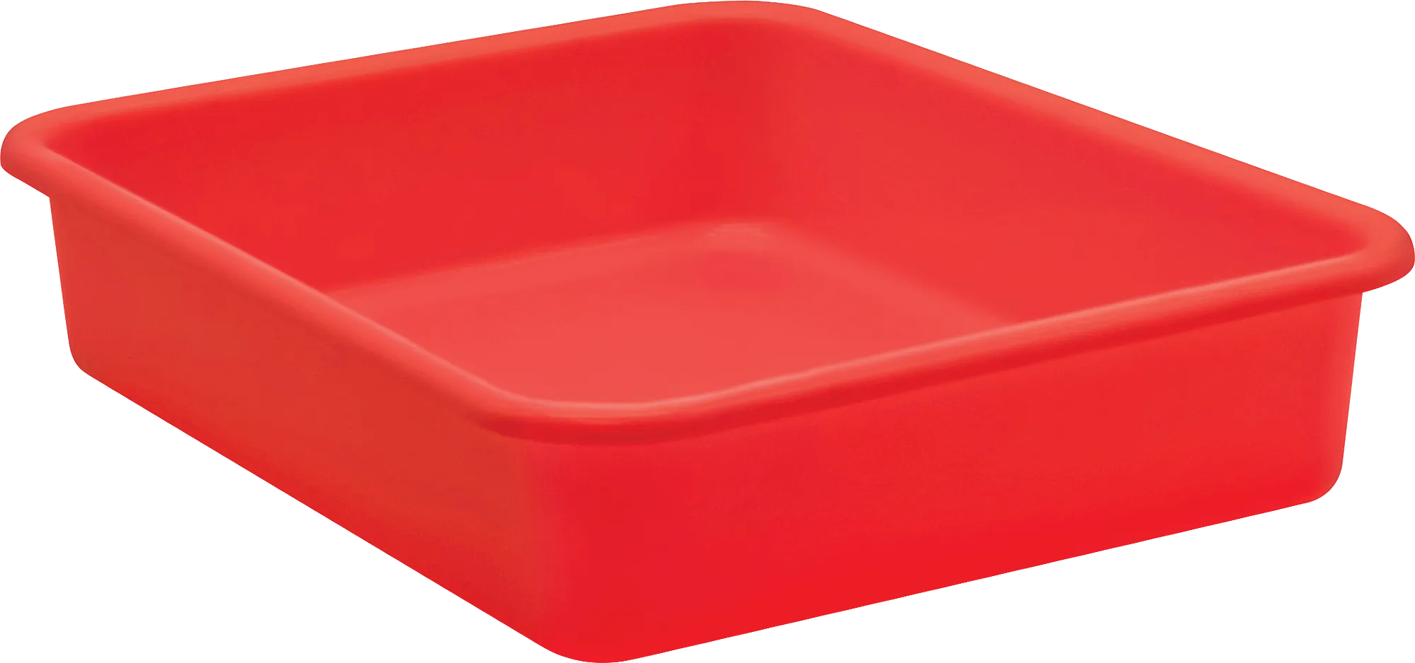 Red Large Plastic Letter Tray (14.0 x 11.5 x 3.0)