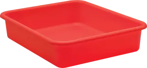 Red Large Plastic Letter Tray (14.0 x 11.5 x 3.0)