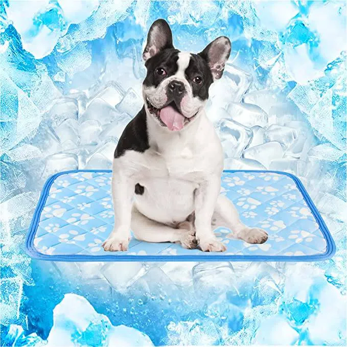 Revolutionary Cooling Mat for Pets,Blue Arc-chill Pro Natural Q Max 0.3