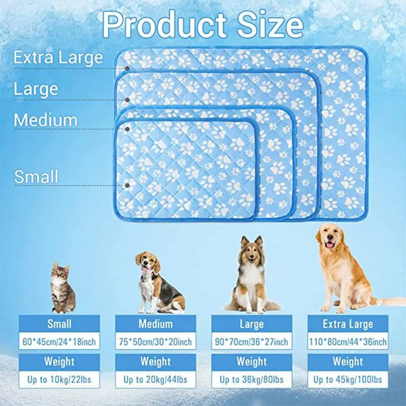 Revolutionary Cooling Mat for Pets,Blue Arc-chill Pro Natural Q Max 0.3