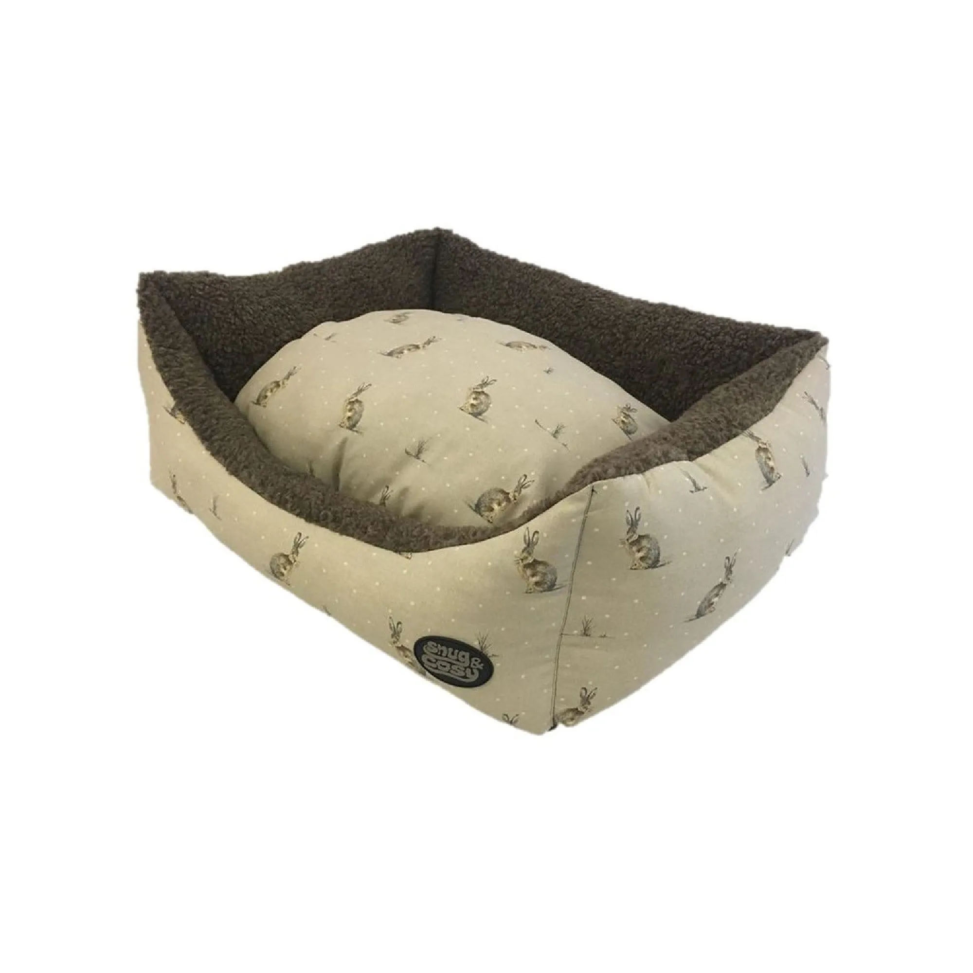 Snug & Cosy Deluxe Rabbit Dog Bed