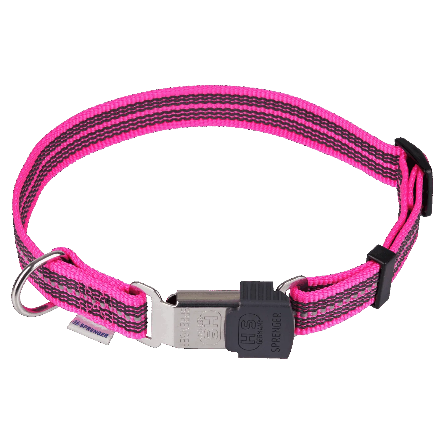 Sprenger Adjustable Collar Reflecting Pink