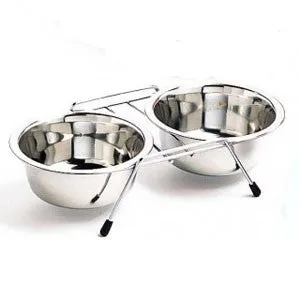 Stainless Steel Double Diner; available in 5 sizes.