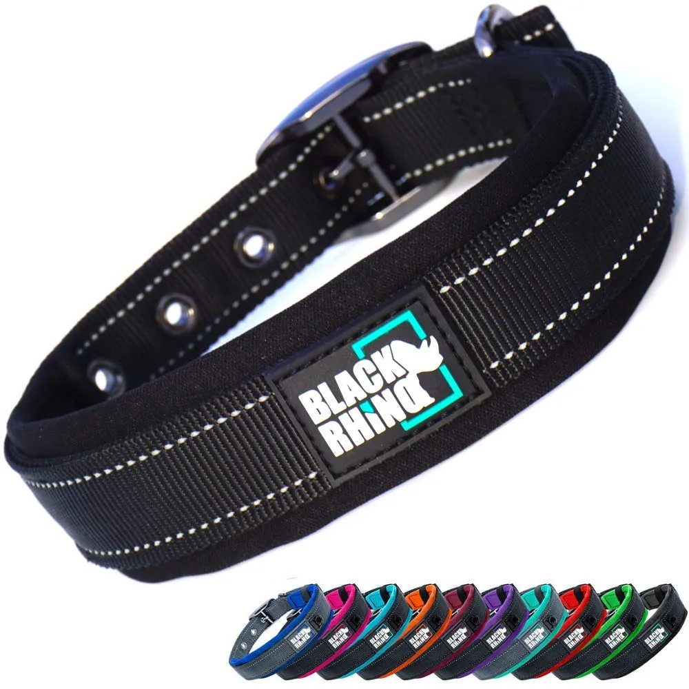 The Comfort Collar Ultra Soft Neoprene Padded Dog Collar For All Breeds