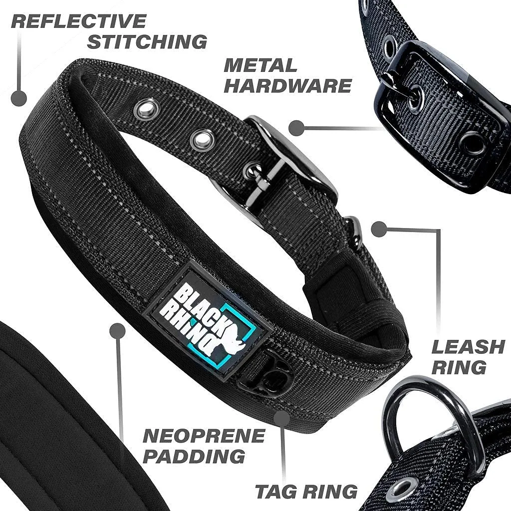 The Comfort Collar Ultra Soft Neoprene Padded Dog Collar For All Breeds