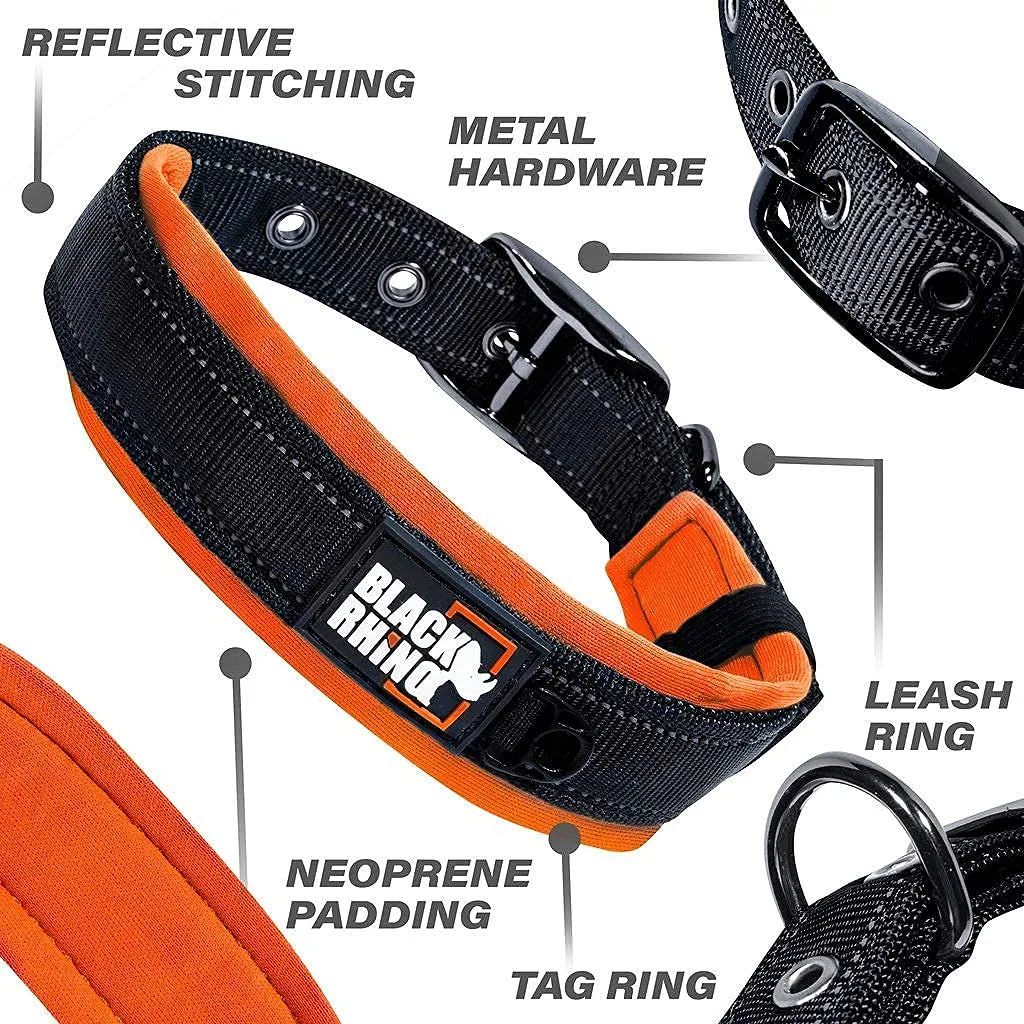 The Comfort Collar Ultra Soft Neoprene Padded Dog Collar For All Breeds