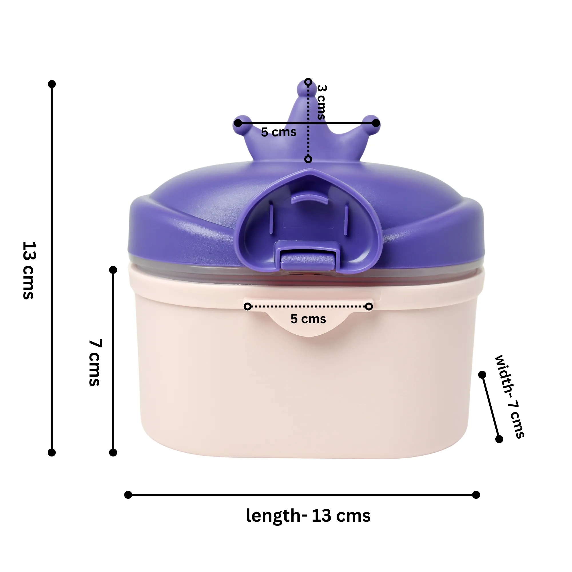 THE LITTLE LOOKERS Baby Milk Storage Container I Baby Milk Powder Dispenser, Kids Milk Powder Storage Container