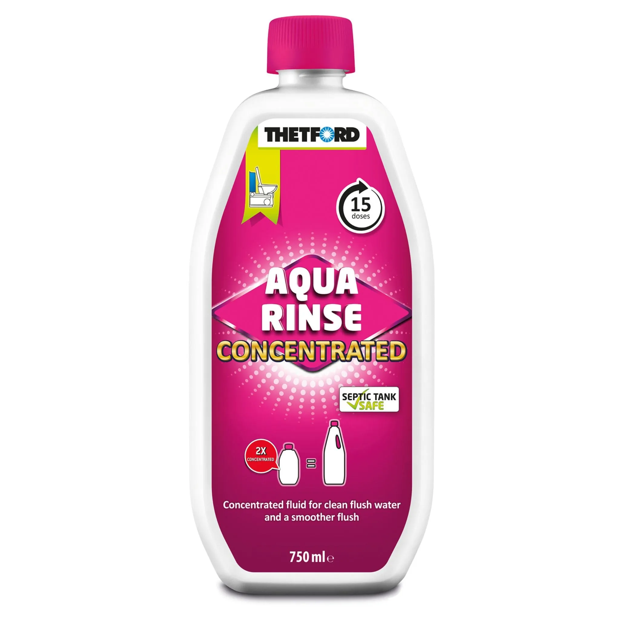 Thetford Aqua Rinse Pink Concentrated 750ml