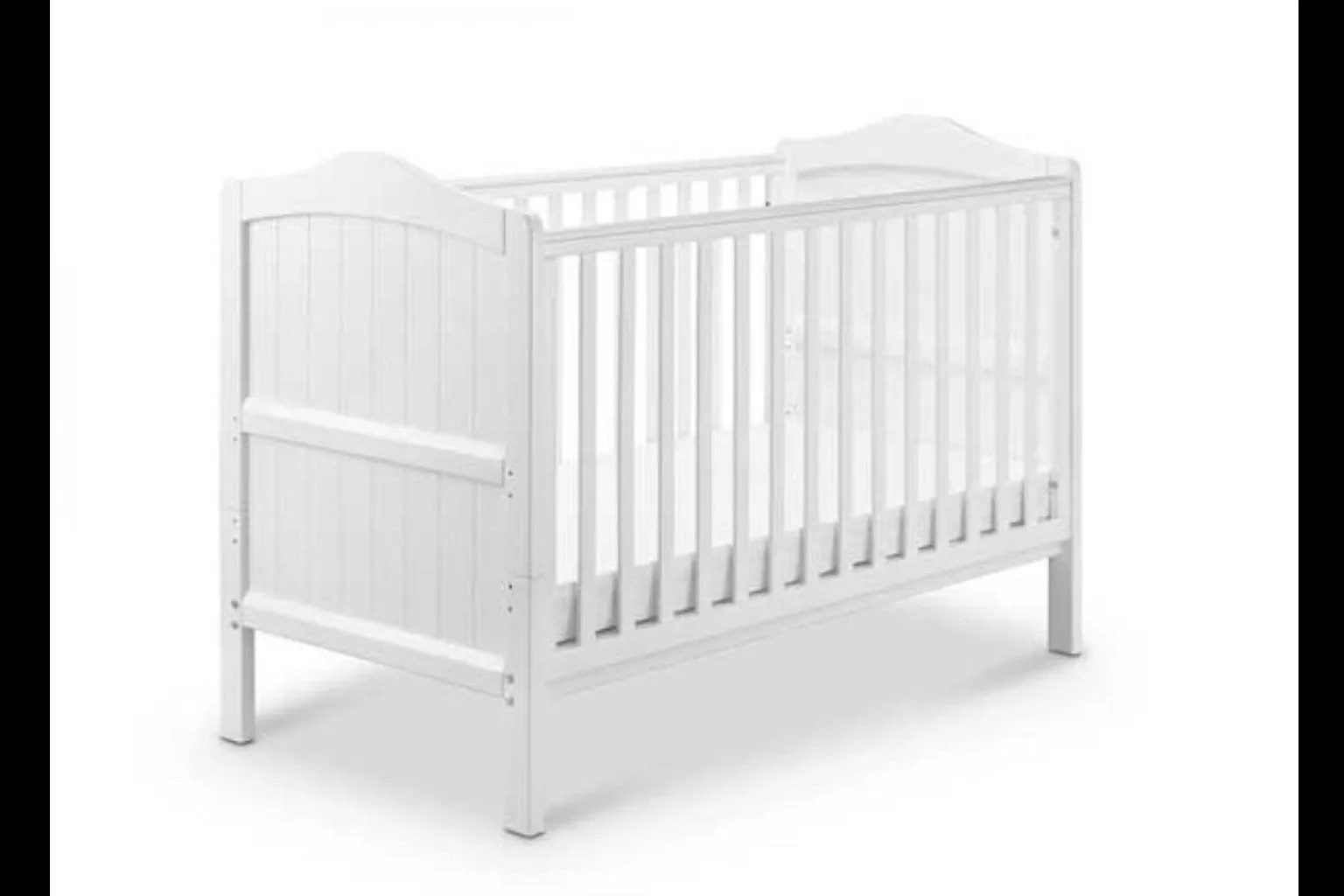 Tony Kealys Babylo exclusive Ella Deluxe - cot bed White (32mm)