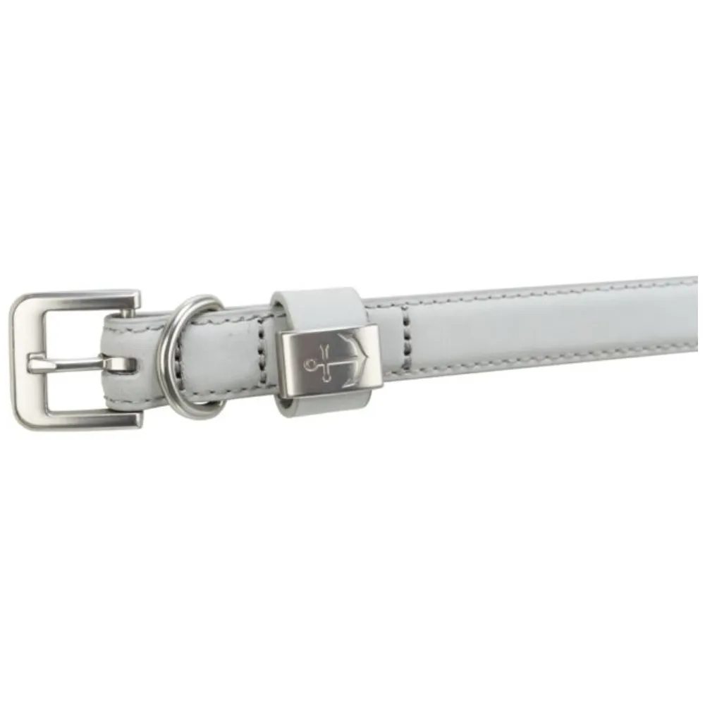 Trixie Be Nordic - Leather Dog Collar - Grey