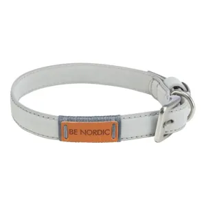 Trixie Be Nordic - Leather Dog Collar - Grey