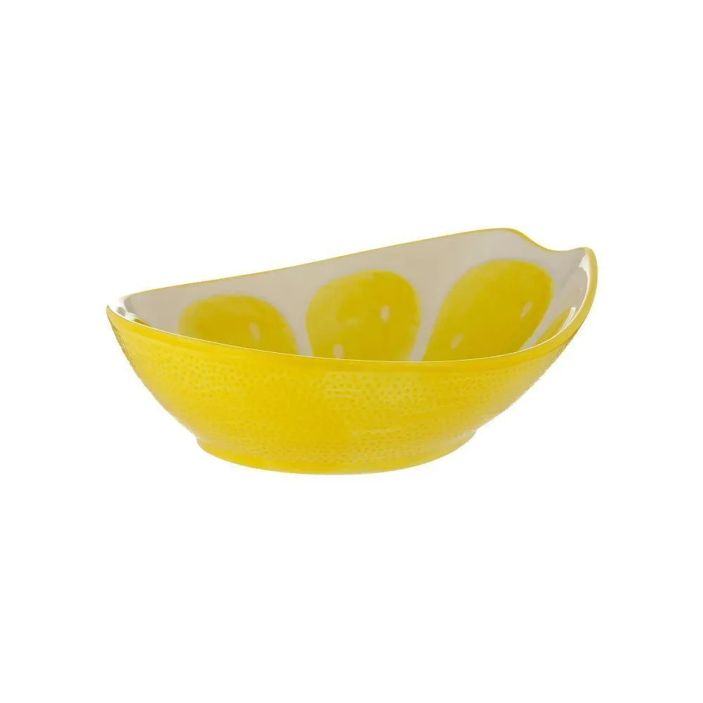 Typhoon 22cm Lemon Oval Serving Bowl