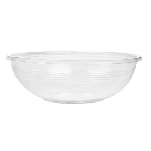 Vegware 185-Series Compostable Bon Appetit Wide PLA Salad Bowls 24oz (Pack of 300)