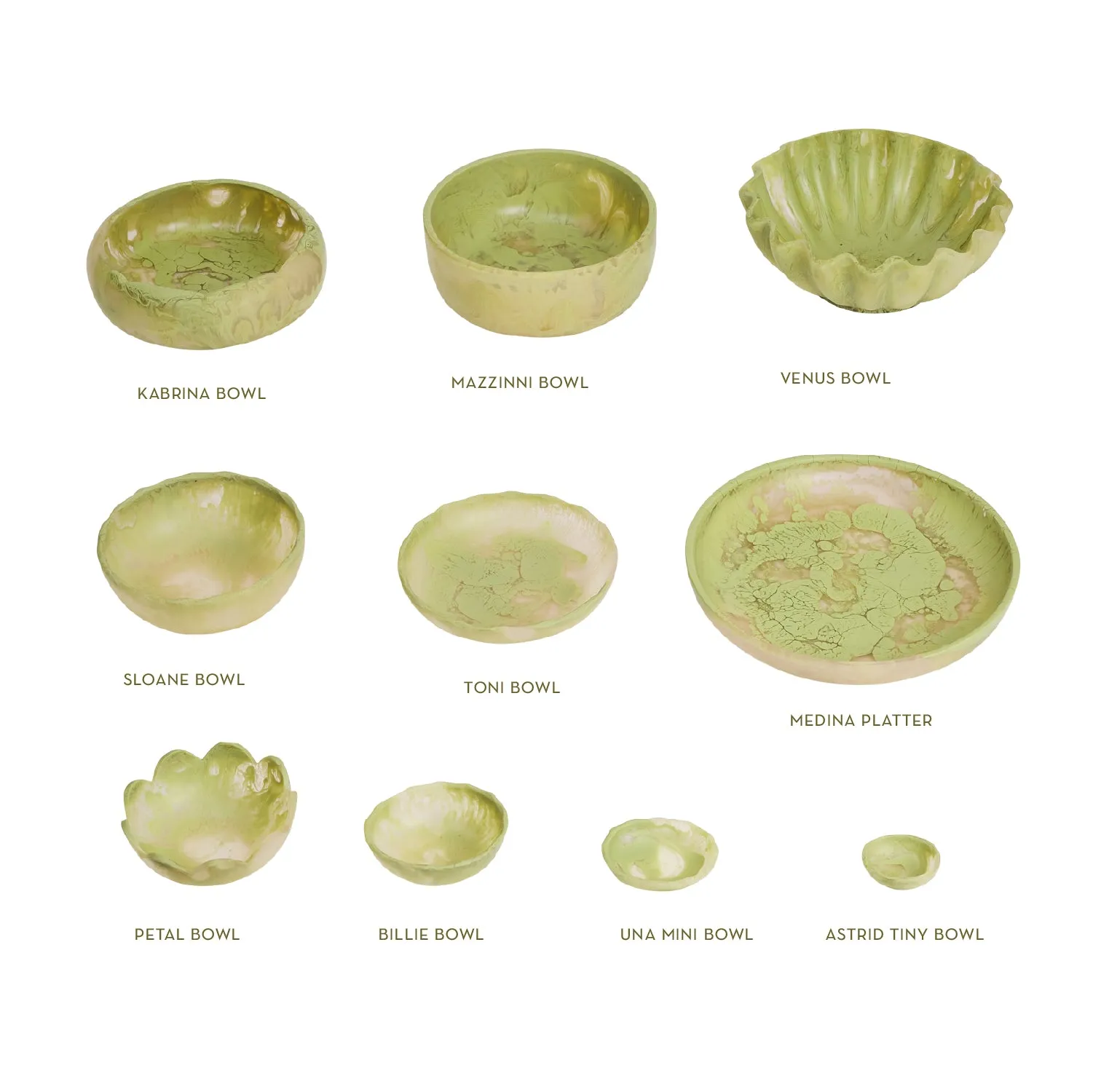 Venus Bowl - Pistachio