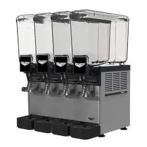 Vollrath VBBC4-37-A Refrigerated Pre-Mix Beverage Dispenser, (4) 2.1 gal. Bowls