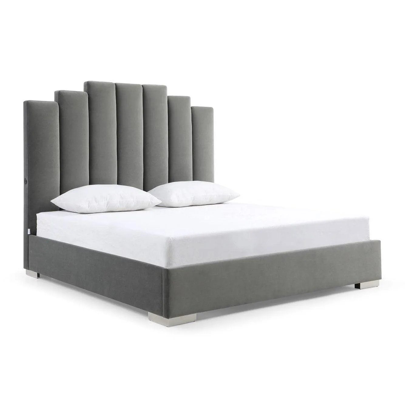 Whiteline Jordan King Bed with USB