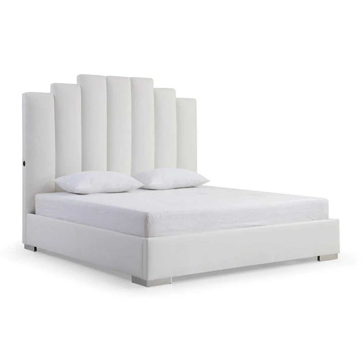 Whiteline Jordan King Bed with USB