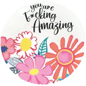 You Are Amazing 4" Glass Keepsake Dish