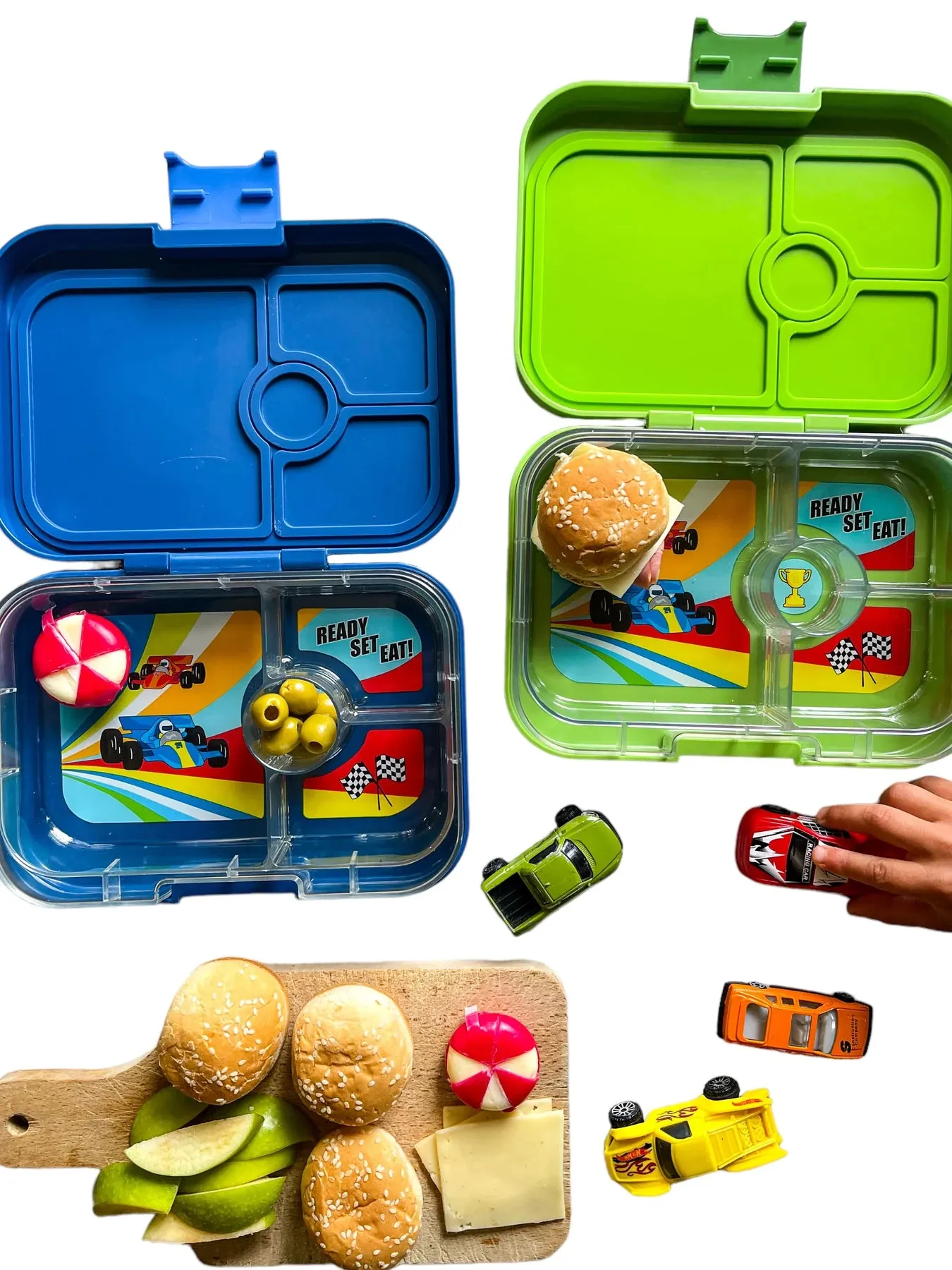 YUMBOX LEAKPROOF SANDWICH FRIENDLY BENTO BOX - MATCHA GREEN