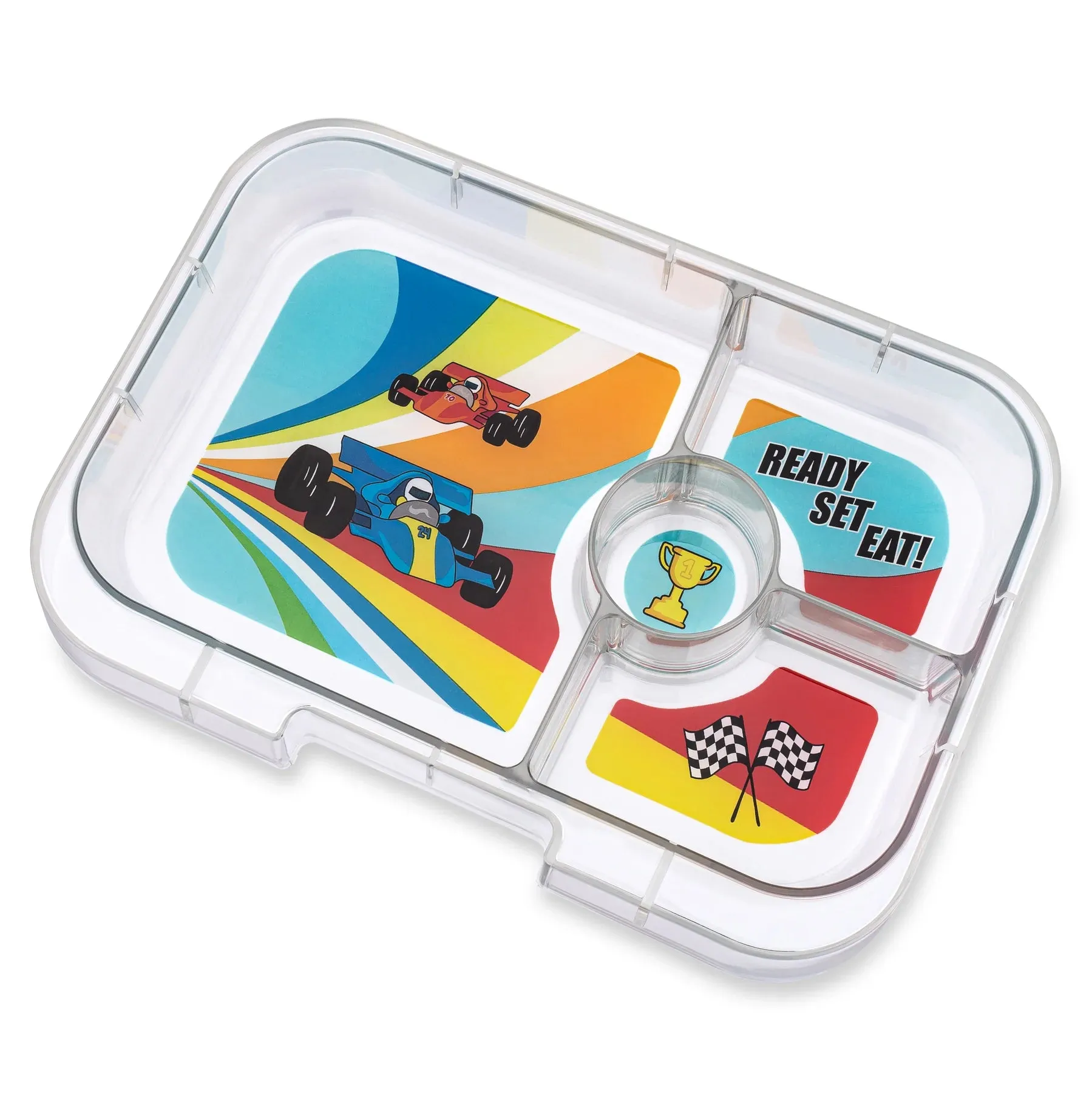 YUMBOX LEAKPROOF SANDWICH FRIENDLY BENTO BOX - ROAR RED