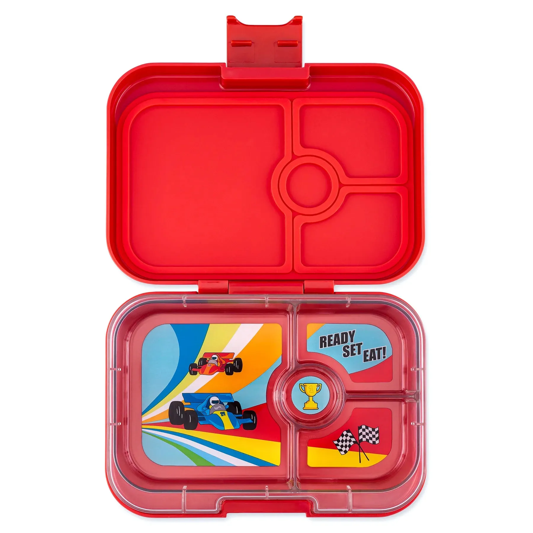 YUMBOX LEAKPROOF SANDWICH FRIENDLY BENTO BOX - ROAR RED