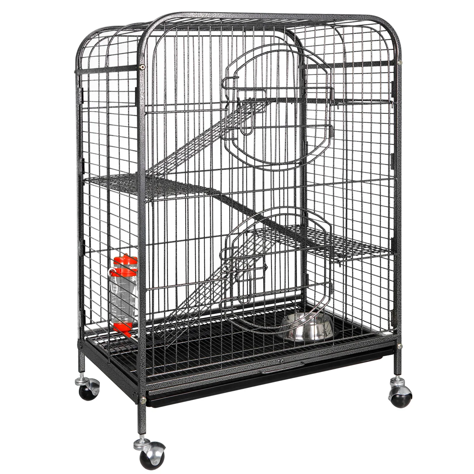 ZENY™ 37-inch Metal Ferret Cage with 2 Front Doors 4 Levels